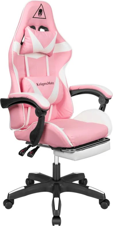 Kruger&Matz Warrior GX-150 rózsaszín játékszék