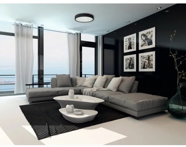 Kanlux 23122 - Mennyezeti lámpa JASMIN 3xE27/20W/230V ø 47,5 cm wenge