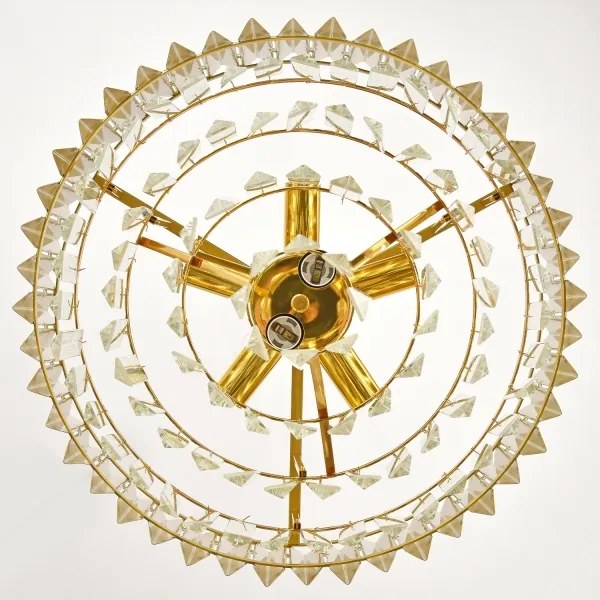 Brilagi - Láncos csillár CRISTAL 5xE14/40W/230V átm. 45 cm