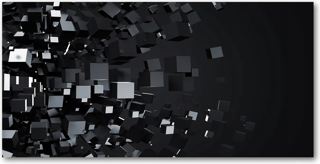 Konyhai panel 3D absztrakt 100x50 cm Ragasztó