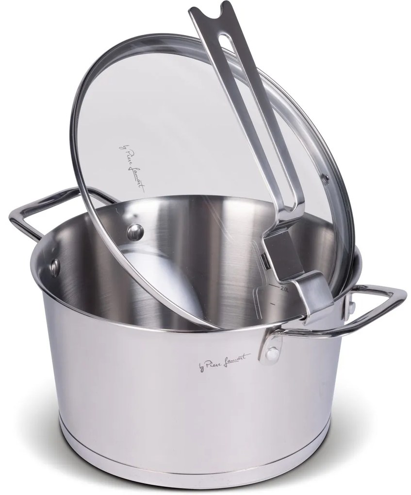 Lamart LT1275 fedeles serpenyő Conic átmérő 22 xmagasság 12 cm
