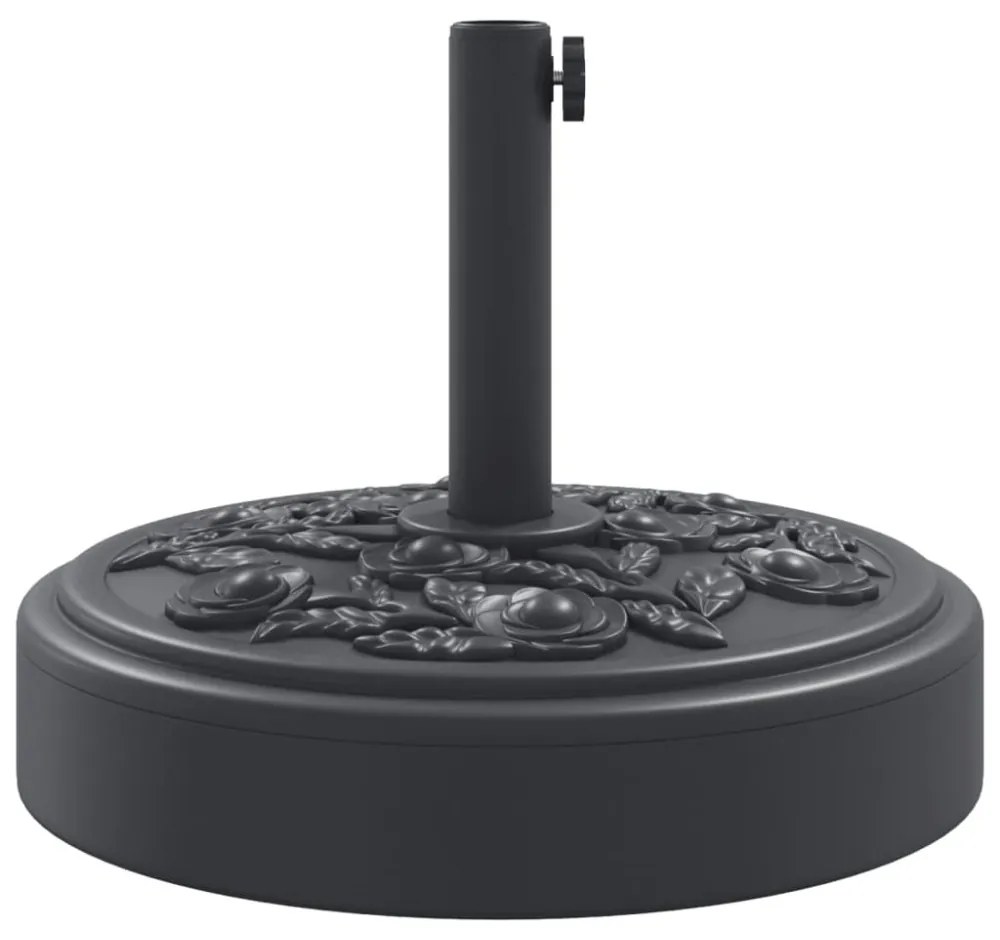 vidaXL kerek napernyőtalp rúdhoz Ø38 / 48 mm 25 kg