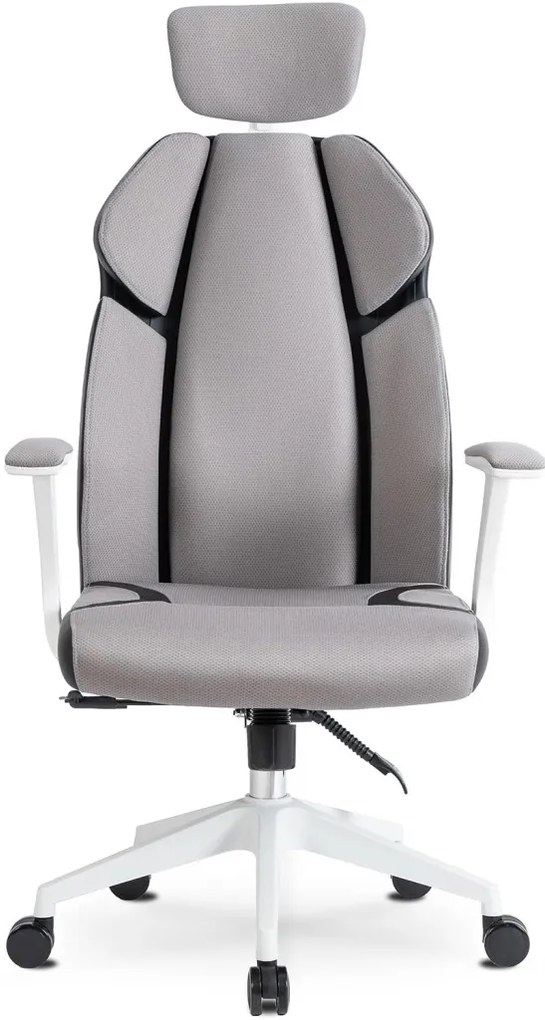 Irodai Forgószék Szürke/Fehér Színben. DUNCAN