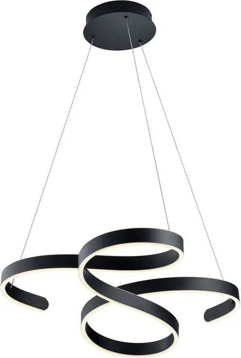 TRIO 371310142 FRA Modern Led Függesztett Lámpa Antracit LED IP20