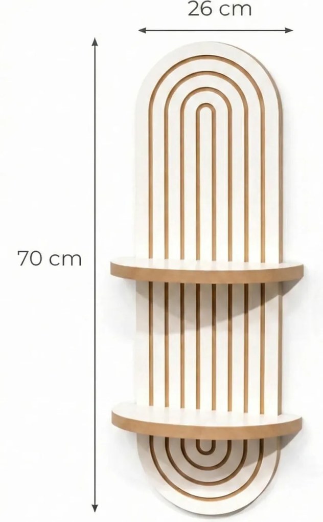 Artmtkwll2 - fehér polc
