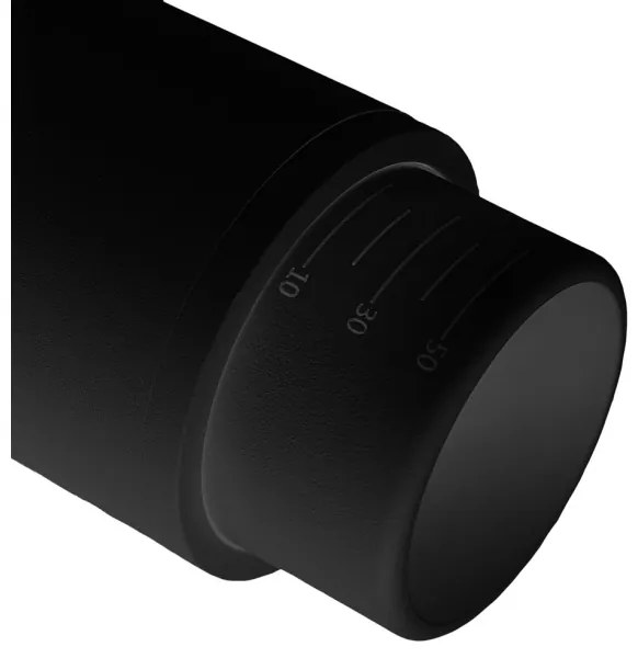 MICA 1xGU10/25W/230V fekete 3-fázisú sínrendszer spotlámpa