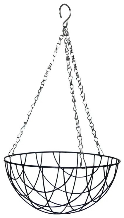 Felakasztható virágkosár, 25 cm