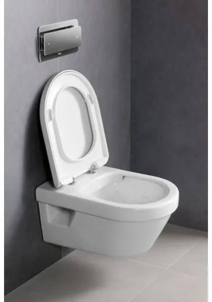 Villeroy & Boch 5684R0R1 - Függesztett WC ARCHITECTURA kerámia/fehér