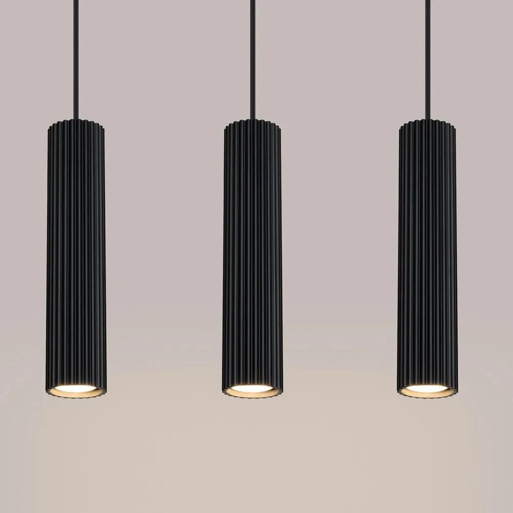 Fekete függőlámpa Gleam – Sollux