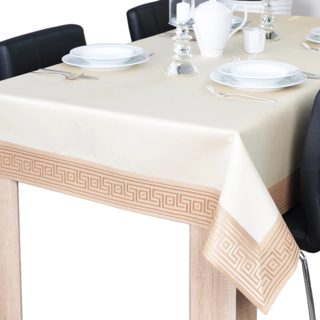 abrosz foltálló Rodos 110x160 cm bézs kakaó