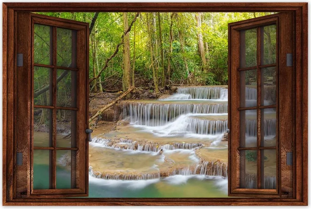 Poszterek 60x40 Tájkép Vízesés