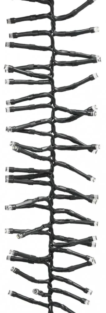 hideg fehér fényű fürtös PVC LED-szalag 3000 LED-del 23 m