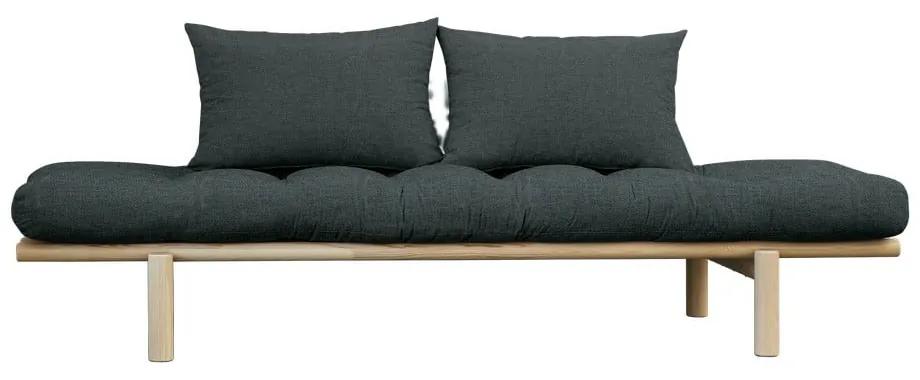 Pace Natural/Slate Grey sötétszürke kanapé - Karup Design