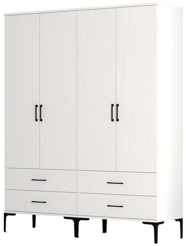 Ruhásszekrény Kiara TT (fehér). 1088315