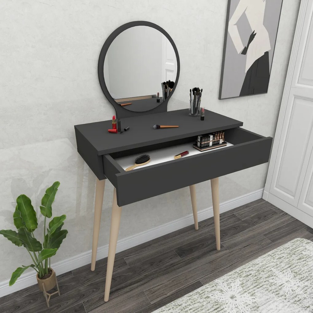 Siena Anthracite kozmetikai asztal