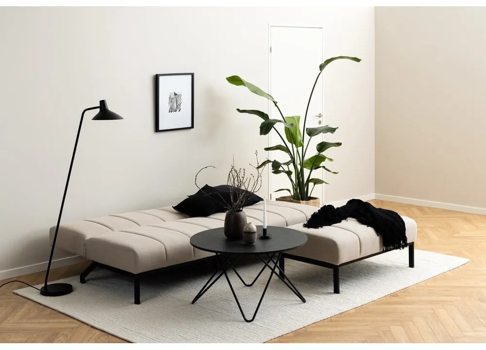 Bézs kanapé 198 cm Caix – Actona