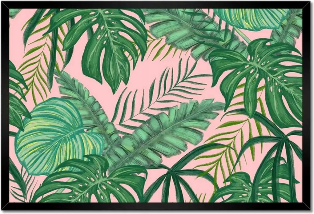 Poszterek keretben 60x40 Házi dzsungel