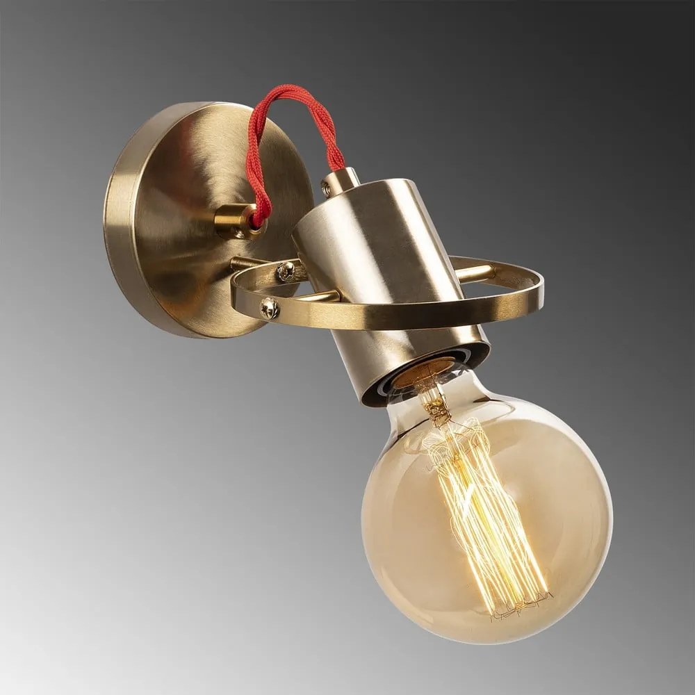 Aranyszínű fali lámpa Vaveyla – Opviq lights