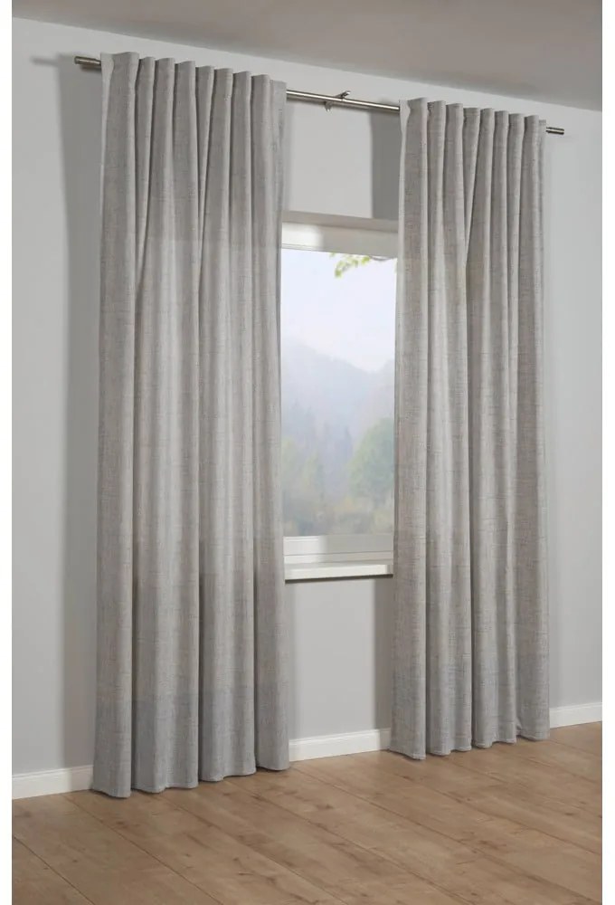 Szürke függöny 140x245 cm – Sehlbach