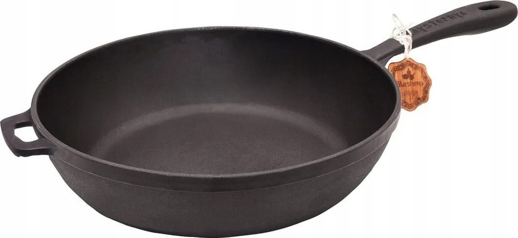 Öntöttvas serpenyő 20 cm magas peremmel