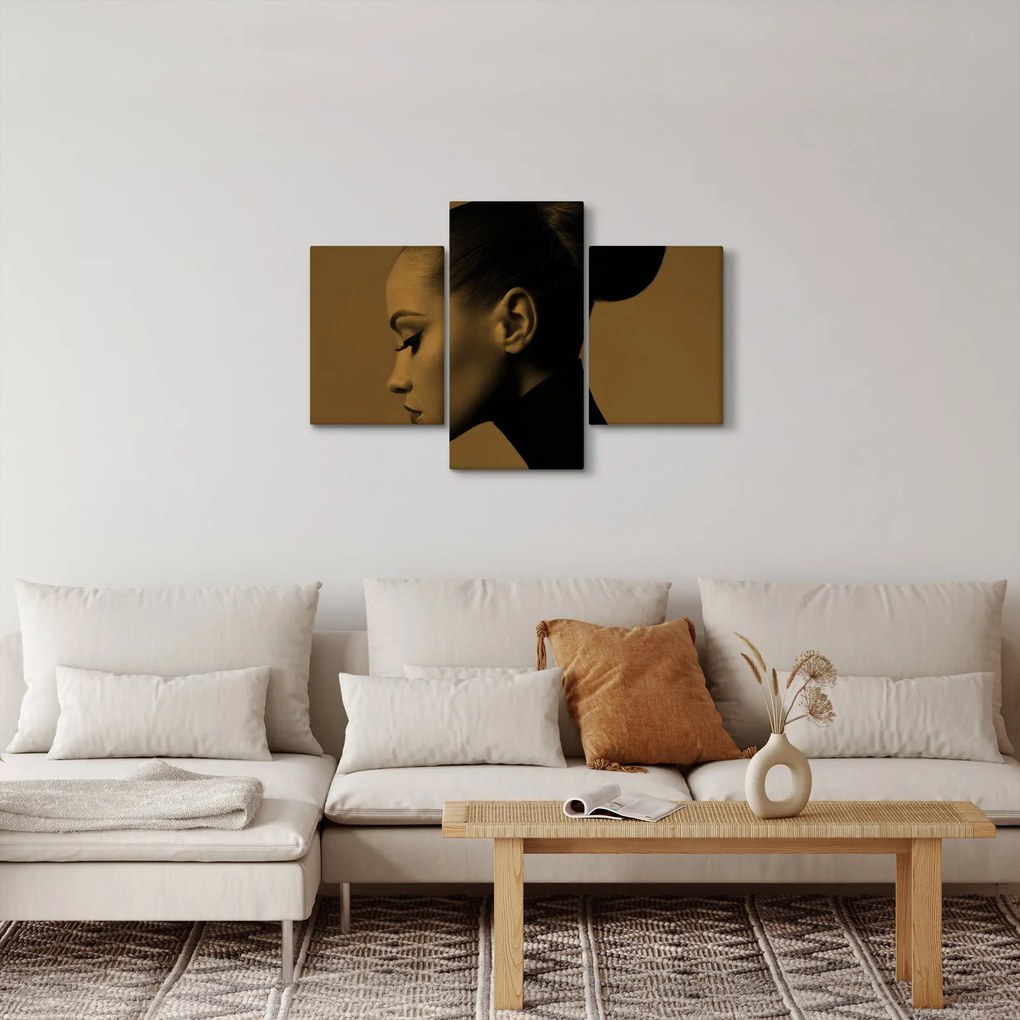 Kép - Nő profilban (90x60 cm)