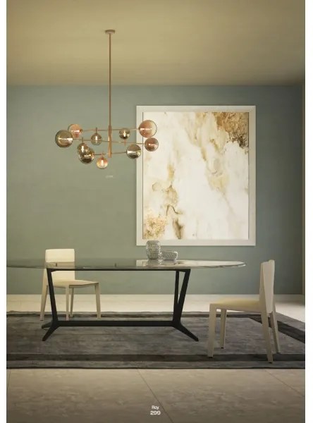 Redo 01-2781 - Csillár rúdon ROY 10xG9/10W/230V