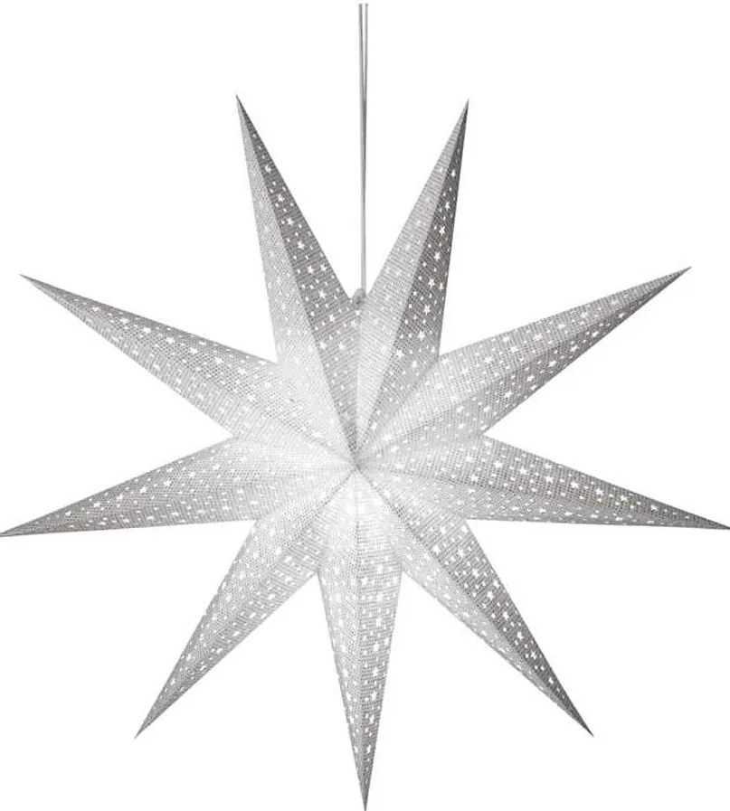 Karácsonyi dekoráció 1xE14/25W/230V á. 60 cm ezüst