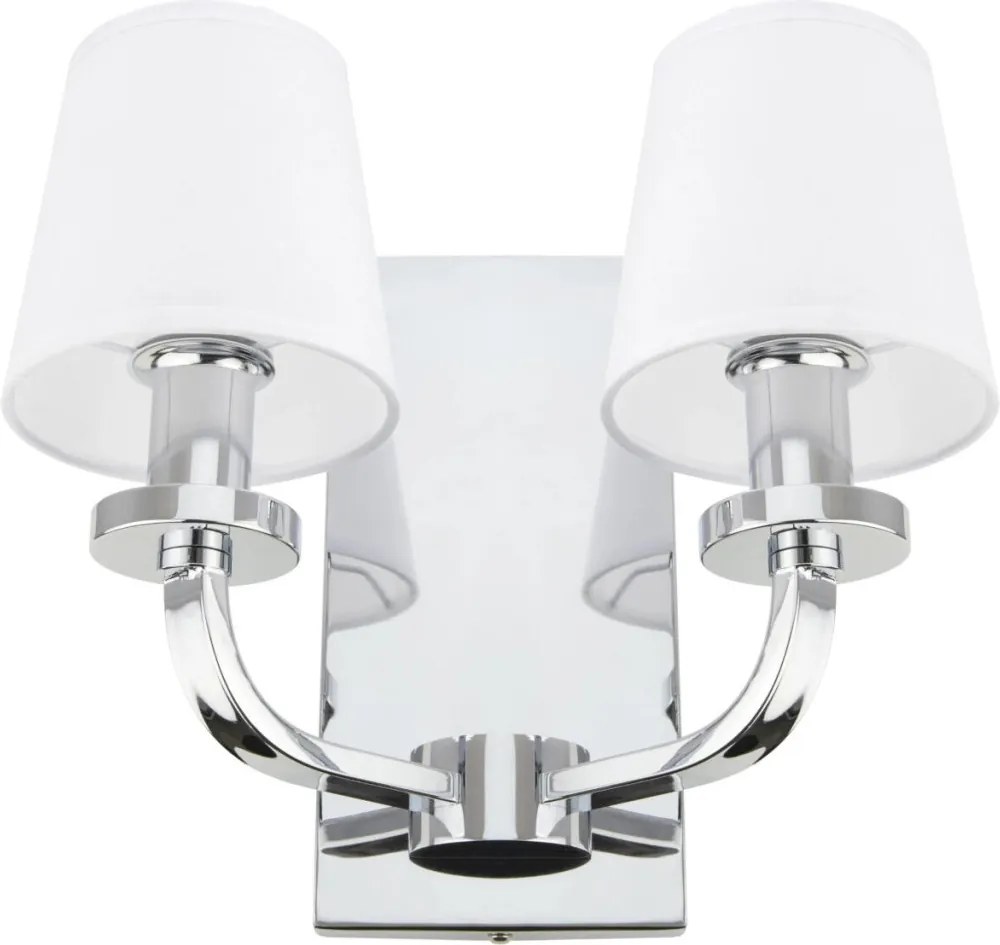 Cosmolight NEW YORK W02503CH-WH Fali lámpa 2x40w/E14 IP20