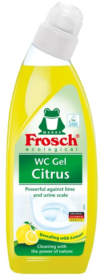 Frosch WC tisztító gél Citromos 750ml