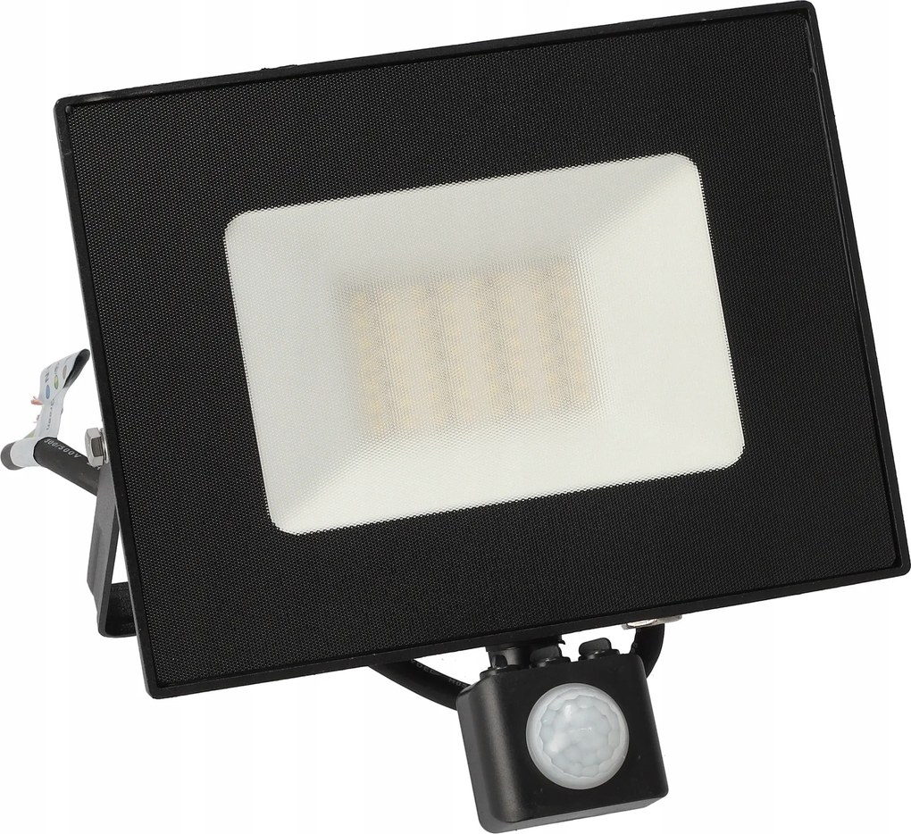 Halogén Led fényvető 50W 4000K Kültéri mozgásérzékelővel IP44