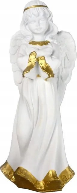 Angyalka angyal 38cm arany Keresztelő Áldozás