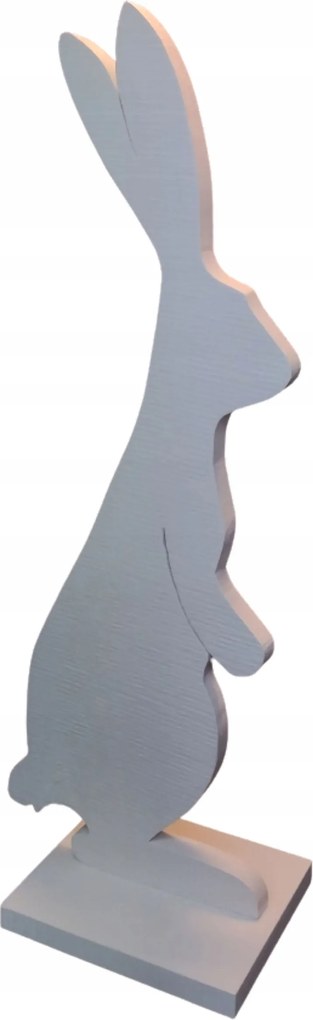 Nagy Húsvéti Nyuszi szobor 100cm magas nyuszi szobor fehér Fa