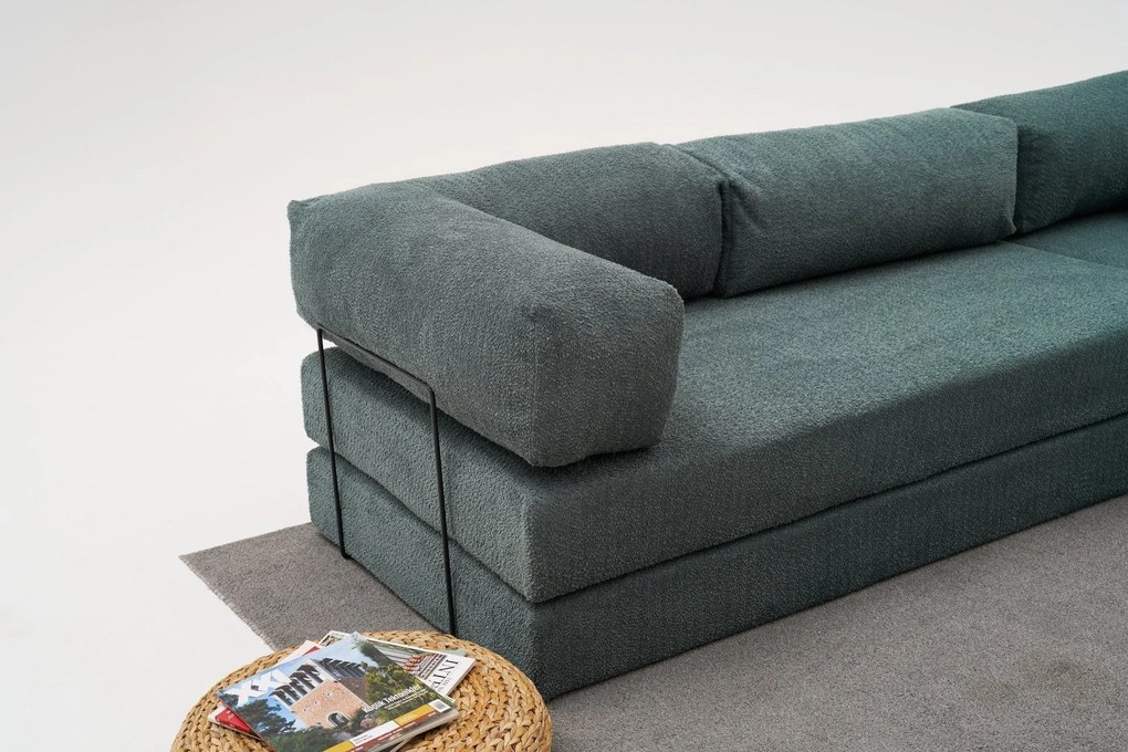 Sarokkanapé Comfort - Zöld