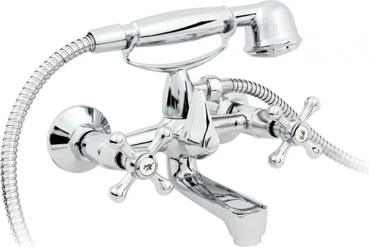 Retro Kád Zuhany Csaptelep HR401 Lux w1