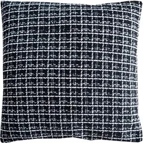 Dekoratív Párnahuzat 40x40 Fekete Rita 568