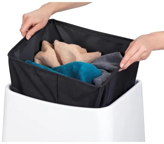 WENKO 22949100 - WING ülőke 45 x 48 cm fehér/fekete