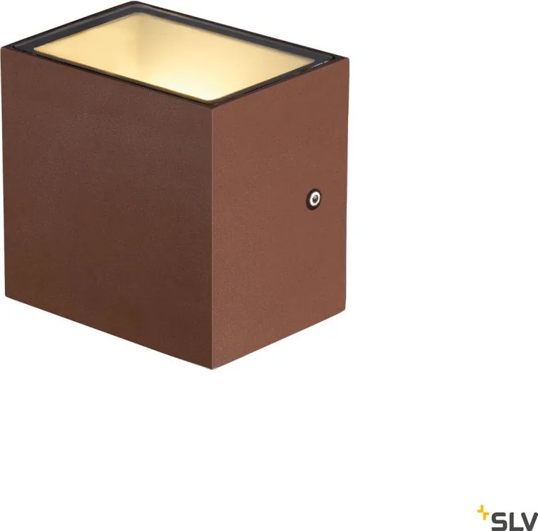SLV 1002034 SITRA Modern Kültéri Fali Lámpa Rozsdás LED IP44