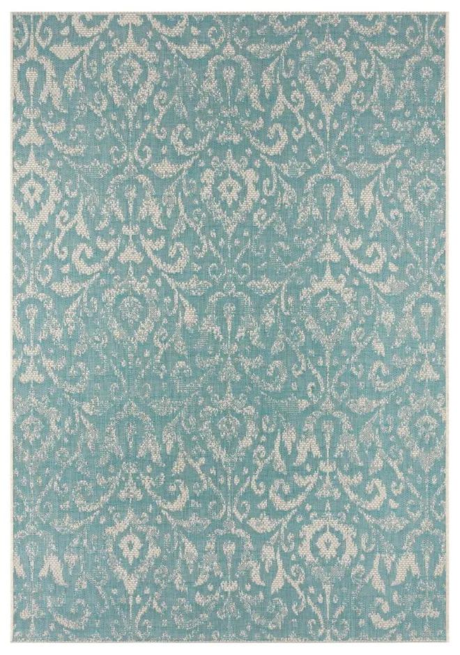 Hatta türkiz-bézs kültéri szőnyeg, 160 x 230 cm - Bougari