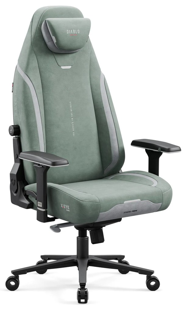 Diablo X.Eye Prime, Normal Size, Gothic Green gamer szék