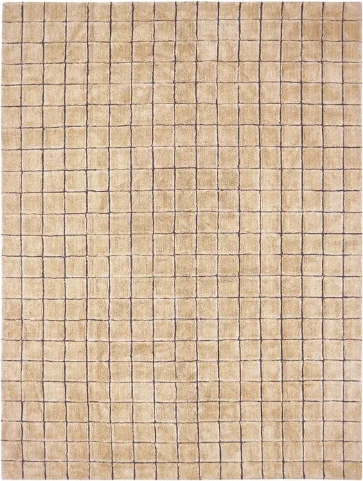 Borostyán színű kézi szövésű gyapjú szőnyeg 170x240 cm Mosaic Amber – Lorena Canals