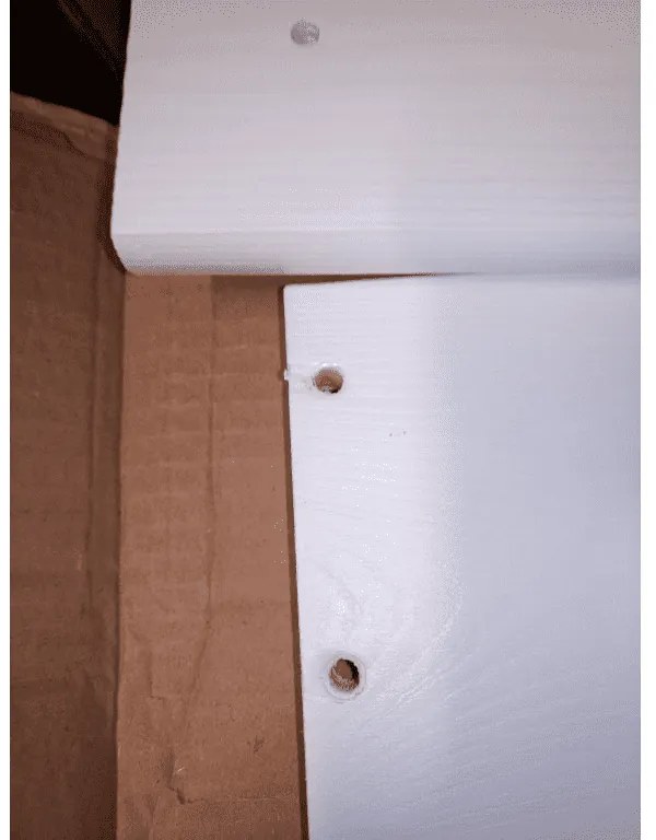 AKCIÓ Ágy alatti tárolódoboz 200 cm, fehér II. osztály