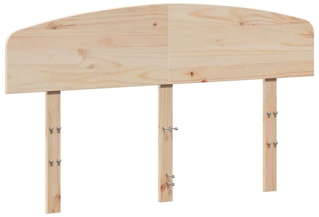 tömör fenyőfa fejtámla 160 cm