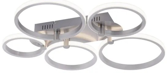 Leuchten Direkt - LED felületre szerelt csillár JOHANNA 2xLED/11,5W/230V+2xLED/9W+LED/7W