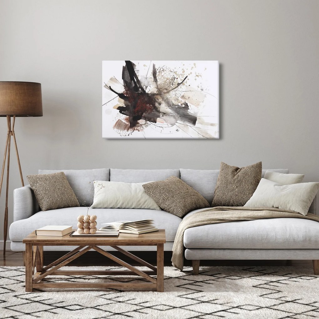 Egy absztrakt festmény képe (90x60 cm)