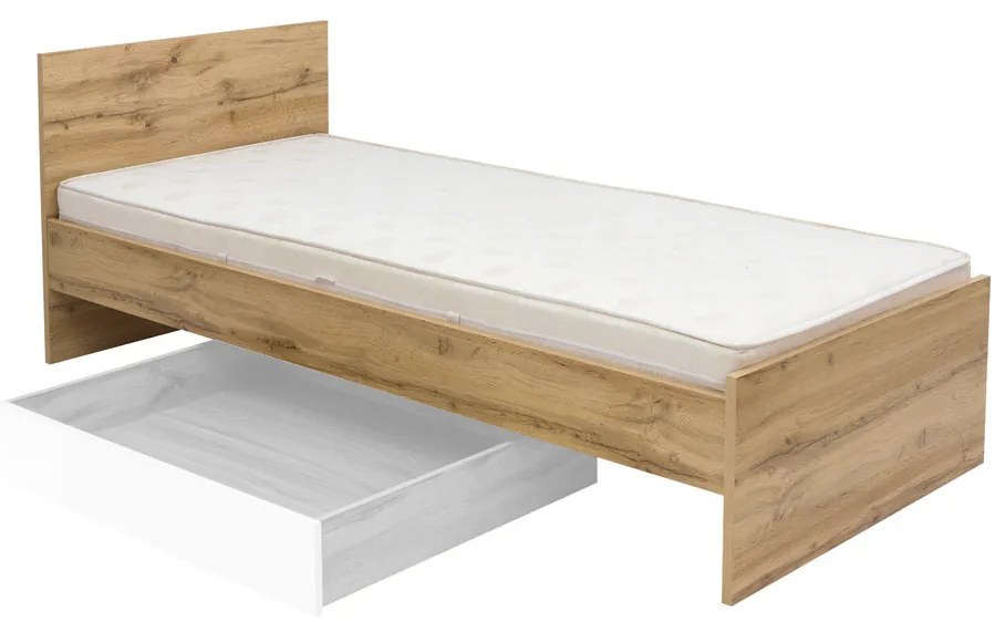 Egyszemélyes ágy 90 cm Zella LOZ/90. 702289