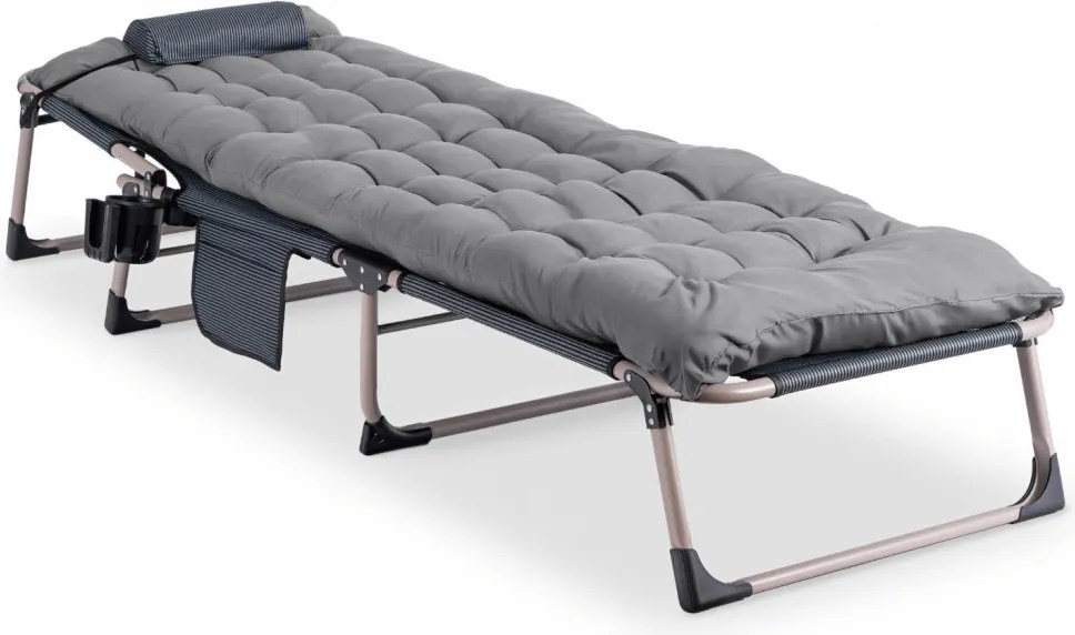 Kerti napozóágy szürke színben – SATURN