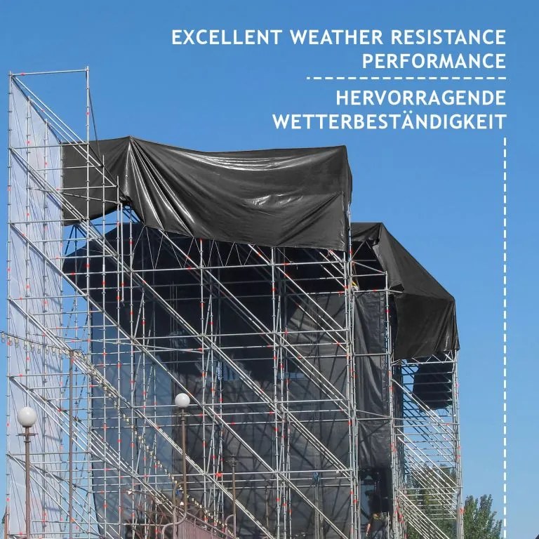 JAGO Ponyva 650 g/m² alumínium háló  2 x 3 m antracit