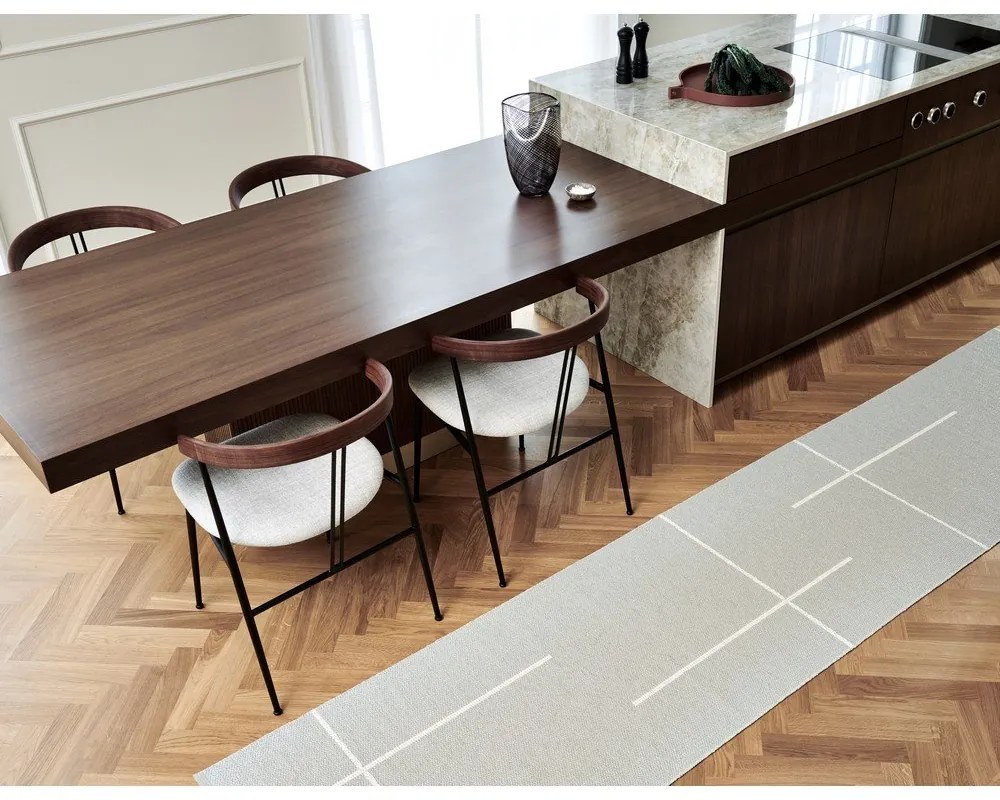 Krémszínű kültéri-beltéri futószőnyeg 70x270 cm Fred Linen – Pappelina