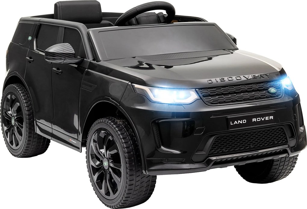 AIYAPLAY Gyerek Elektromos Autó 12V Land Rover Discovery Sport 2.4G Távirányítóval, Zenével, Dudával, LED Fénnyel, USB/MP3 Csatlakozással, 3-5 km/h, 3