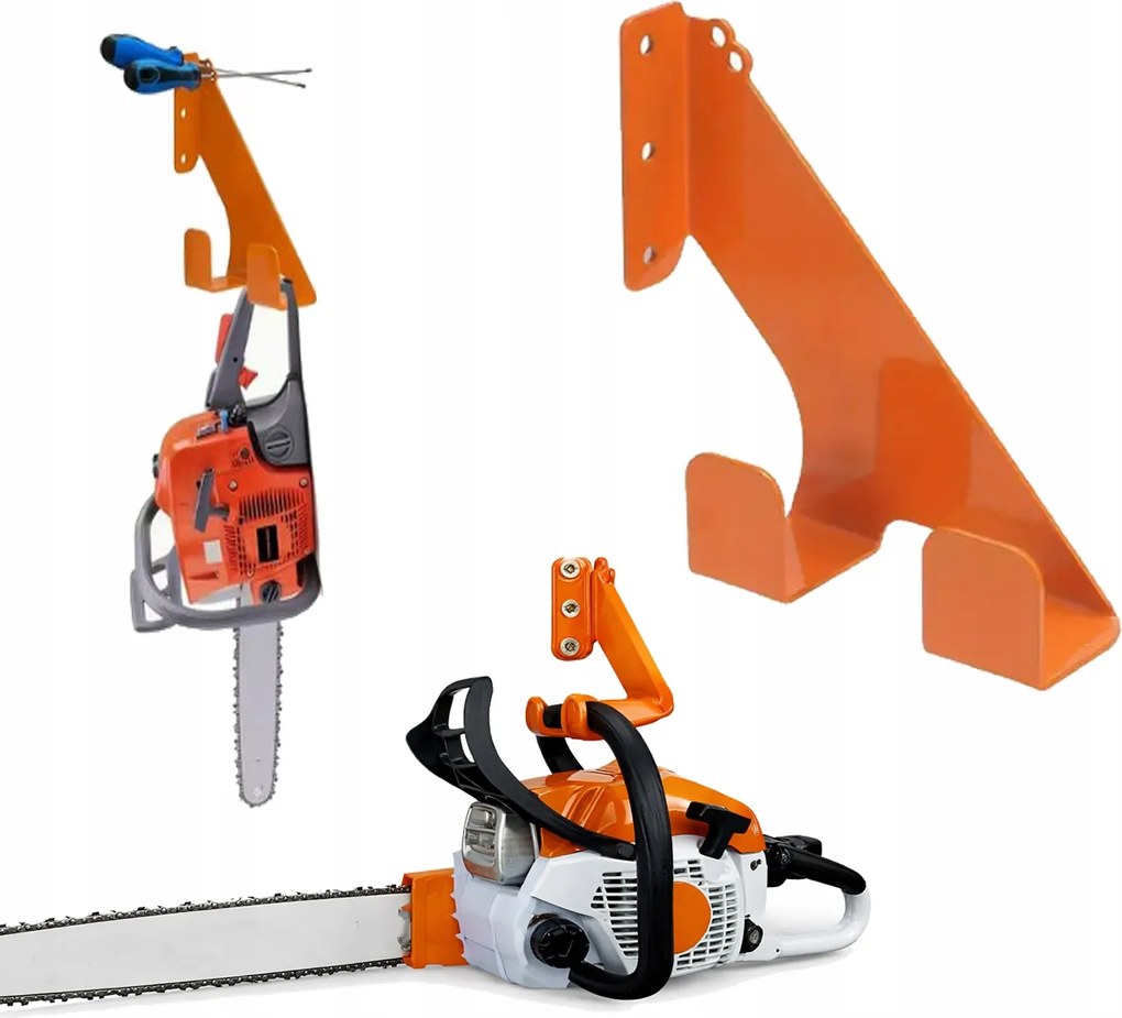 Fali Fűrész Fogantyú Akasztó Rendszerező Láncfűrész Láncfűrész Rögzítés